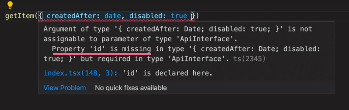 TypeScript IDE documentation